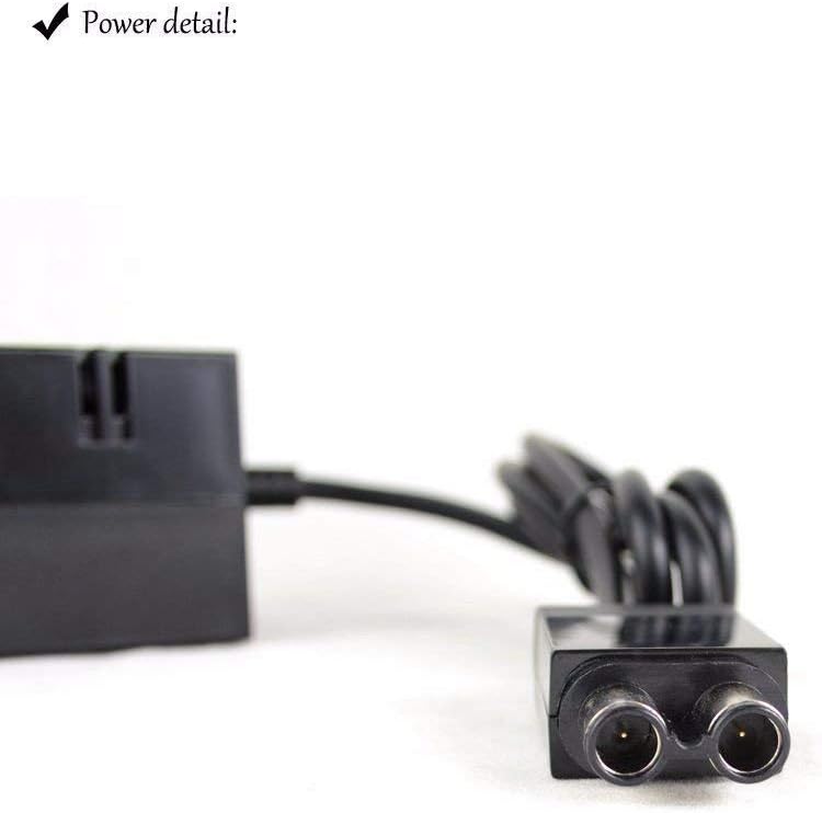 AC Adapter Charger Power Supply Cord Cable for Microsoft Xbox One Console Brick (Renewed)