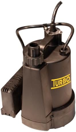 Turbo 1/4HP Submersible Utility Pump with Electronic Switch