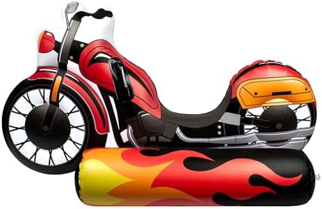 Poolmaster Inflatable Swimming Pool Float Rider Pool Toy for Kids, Motorcycle