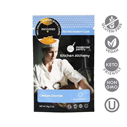 Pure Calcium Chloride ⊘ Non-GMO Vegan OU Kosher Certified - 50g/2oz