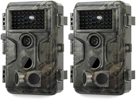 GardePro A3S Trail Camera, 64MP Photo, 1296P HD Video with Sound
