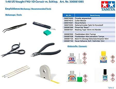 Tamiya 300061085-1:48 Vought F4U-1D Corsair