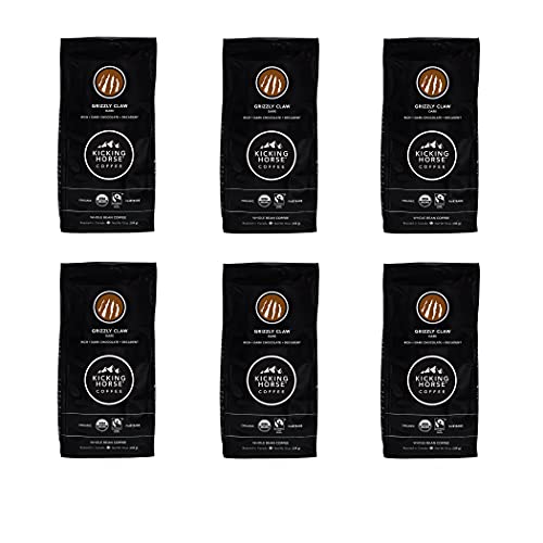 Kicking Horse Coffee, Three Sisters, Medium Roast, Whole Bean, 2.2 Pound - Certified Organic, Fairtrade, Kosher Coffee