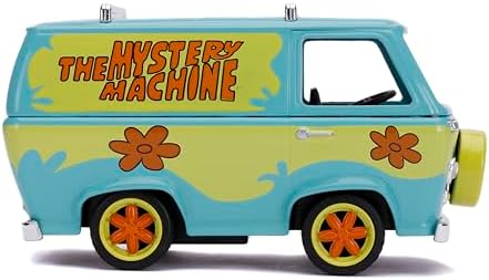 Jada Toys 1:32 Scooby-Doo Mystery Machine Die-Cast Car, Toys for Kids and Adults
