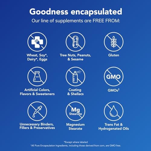 Pure Encapsulations CoQ10 120 mg - Coenzyme Q10 Supplement for Heart Health, Energy, Antioxidants, Brain & Memory Health - Cellular Health, Cognition & Cardiovascular Support* - 120 Capsules | Coenzyme Q10 Supplement for Heart Health, Energy, Antioxidant…
