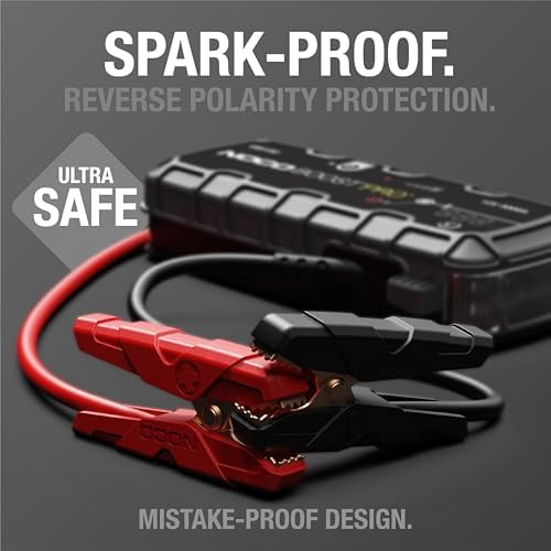NOCO Boost GB150: 3000A UltraSafe Jump Starter – 12V Lithium Battery Booster Pack, Portable Jump Box