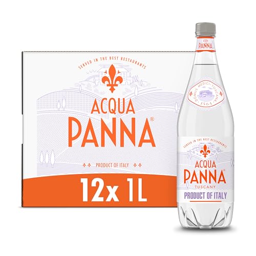 Acqua Panna Natural Spring Water, 16.9 Fl. Oz. Plastic Bottles, Pack of 24