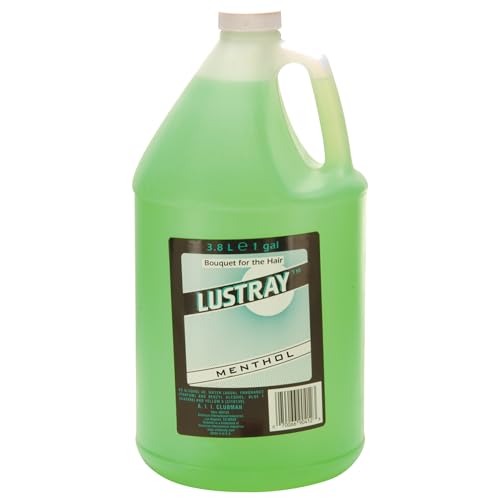 Clubman Lustray Blue Spice After Shave Lotion – Refreshing & Cooling Aftershave for Men, Soothing Barber Formula, 1 Gallon, 3.8L