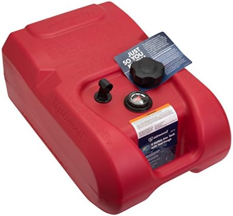 Attwood EPA and CARB Certified 6-Gallon Portable Marine Boat Fuel Tank