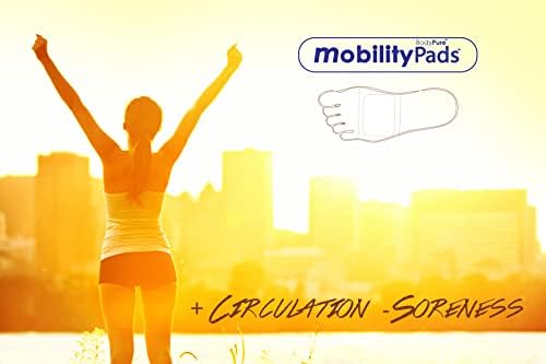 BodyPure | Mobility Circulation Foot Patches | Made with Lavender, White Tourmaline