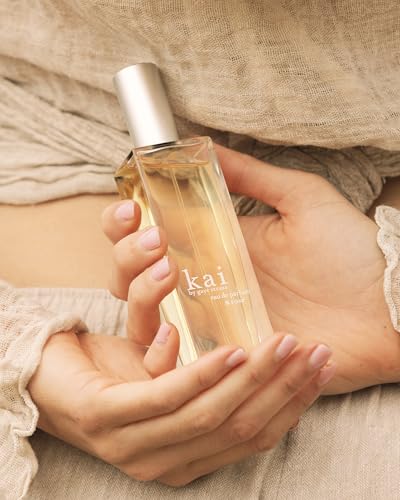 kai eau de parfum – a fresh, beautiful, light gardenia scent wrapped in white exotics, 1.7 oz | serene, vegan, clean and inspired by memories of hawaiian vacations