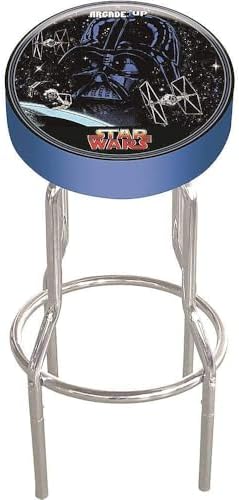 ARCADE1UP Star Wars Adjustable Arcade Stool – Official Licensed Gaming Seat with Padded Cushion