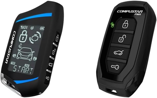 Compustar CS7900-AS All-in-One 2-Way Remote Start and Alarm Bundle w/ 3000 Feet Range