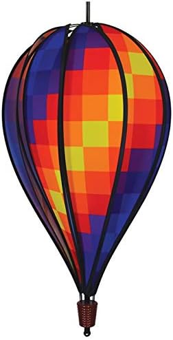 In the Breeze 0990 USA Flag 10-Panel Hot Air Balloon Wind Spinner