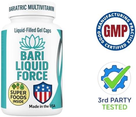 Post Bariatric Multivitamin with Iron Liquid Softgels - 60 Count