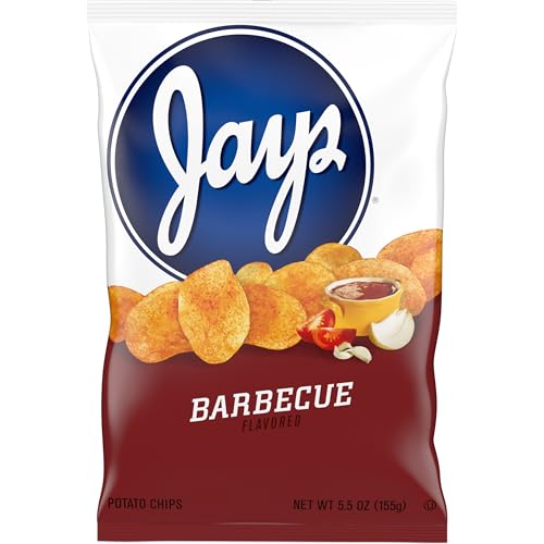 Jays BBQ Potato Chips, 5.5 Oz Bag