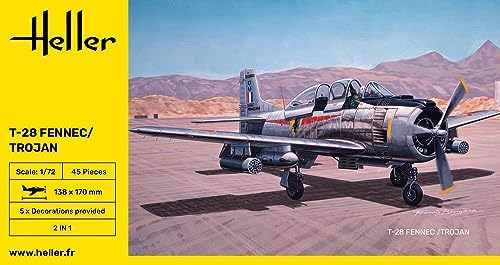 Heller 1: 72 - North American T-28 Fennec/Trojan Various