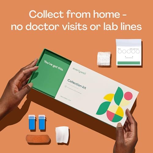 Everlywell At-Home Vitamin D and Inflammation Test Collection Kit for Women and Men, with Accurate Results from a CLIA-Certified Lab Within Days