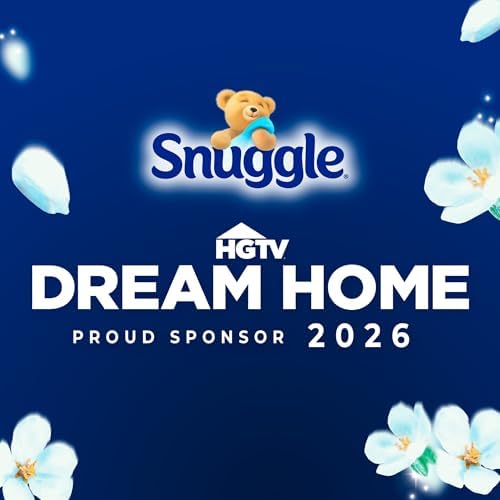 Snuggle Dryer Sheets, Blue Sparkle , 230 Count | Long-Lasting Fresh Scent, Reduces Static and Wrinkles, Repels Pet Hair and Lint, HE Dryer Compatible