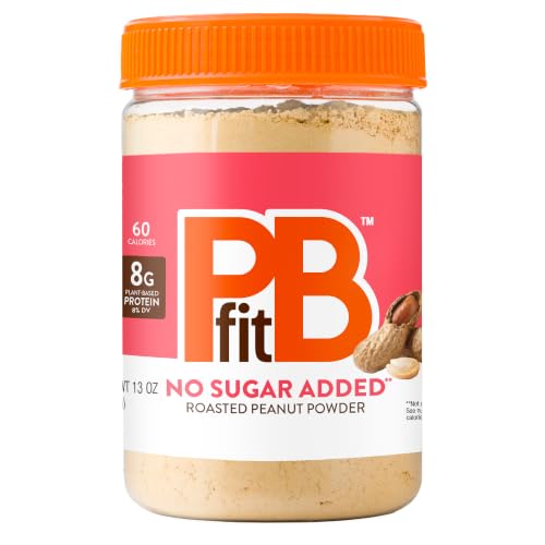 PBfit No Sugar Added Peanut Butter Powder 13 Oz, 8g Protein