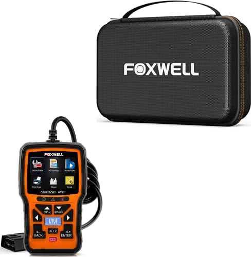 Foxwell NT301 Mechanic Obd2 Scanner with Storage Case