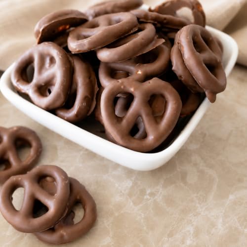 Chocolate Pretzels, 2 PACK - Vegan, Dairy & Nut Free, Allergy Friendly