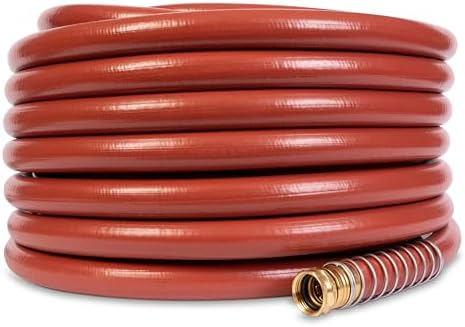 Gilmour Pro Commercial 3/4" x 100' Heavy Duty Water Hose, Durable and Kink Resistant 100 ft Garden Hose | 400 PSI burst strength