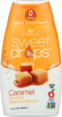 SweetLeaf Sweetener Sweet Drops Caramel Liquid Stevia Sweeteners 1.7 fl. oz. (a) - 2PC
