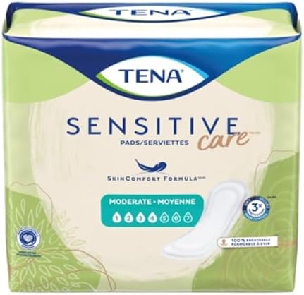 TENA Serenity Pads, Moderate Absorbency, Regular Length - 1/Pack of 20