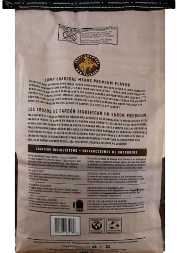 13518 Southern Style Hardwood Lump Charcoal, 18 lb