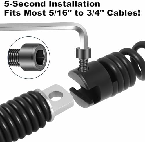 9Pcs Drain Snake Drill Attachment for 50FT-100FT Drain Machines | Cutter and Auger Set with Storage Case