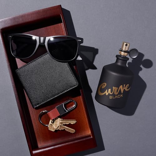 Curve Black Men's Cologne Fragrance Spray, Casual Day or Night Scent, 4.2 fl oz