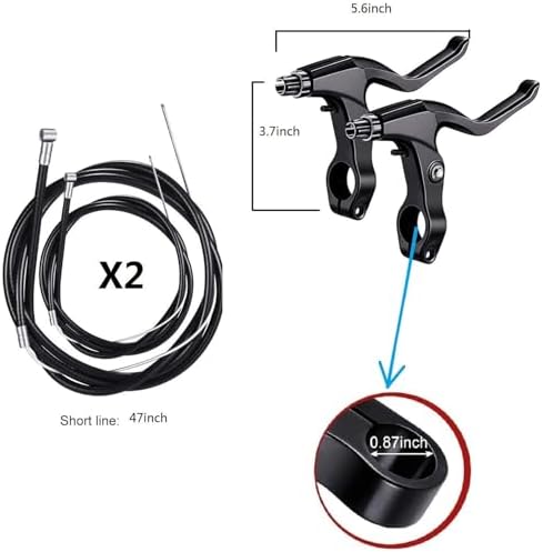 Bike Disc Brake Kit With Front and Rear Caliper、160mm Bike Rotor