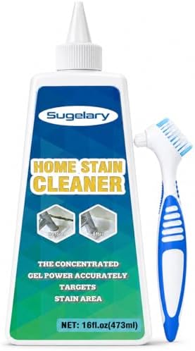 Sugelary Mold Stain Cleaner, 5 fl oz Mold Stain Cleaner Gel for Washing Machine, Home Stain Cleaning Gel for Fridge, Tile, Grout