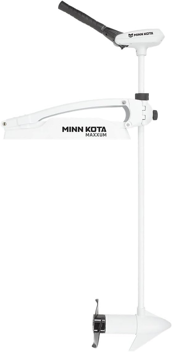 Minn Kota Riptide Maxxum Bow-Mount Electric Trolling Motor – 70 Lb. Thrust, 52 In. Shaft, Saltwater