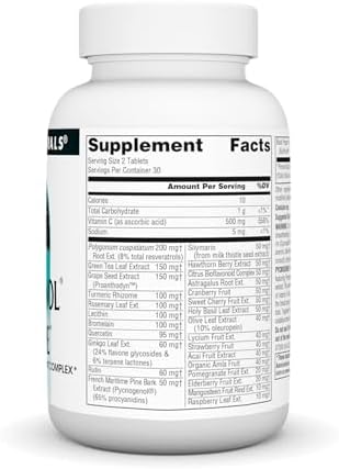 Source Naturals, Pycnogenol Supreme - 60 Tablets | Berry & Botanical Antioxidant Complex*