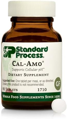 Standard Process Cal-Amo - Cellular Health Support Supplement - Lung Support Supplement with Calcium & Chloride - Support Healthy Respiratory