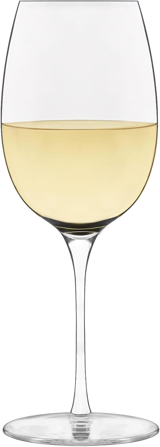 Libbey Signature Kentfield Estate All Purpose Wine Glasses Set of 4, Long Stem Wine Glasses for Red and White Wine, Perfect Glass Goblet Gift Set