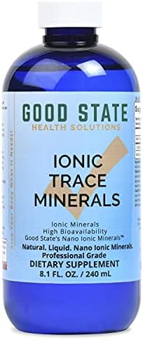Good State Liquid Ionic Trace Minerals (96 servings at 125 mg - 8 fl oz)