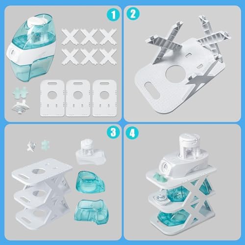 Countertop Caddy Compatible with Navage Nasal Irrigation System, Nose Pillows Cleaning Drying Caddy Kit Nasal Care System countertop Caddy, NOMAL