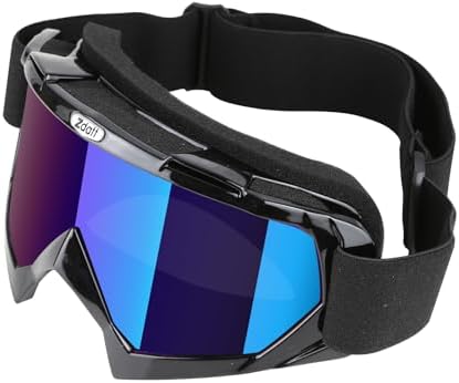 Dirt Bike Goggles, ATV Motorcycle UTV MX OTG Accessories Goggle Glasses & Anti Fog Ski Goggles, Racing Skiing Dirtbike