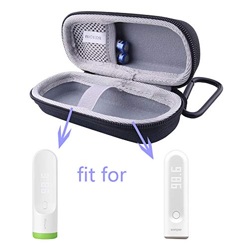 Hard Carrying Case for Withings Thermo – smart Temporal Thermometer (CASE ONLY) (Small)
