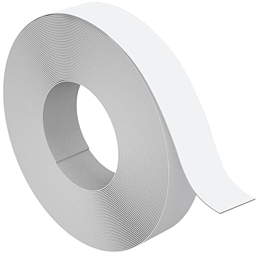 Melamine Edge Banding, 3/4 inch x 50ft roll of Veneer White Edge Banding Pre-glued, Real Wood Tape for Cabinet Repair & Furniture Restoration