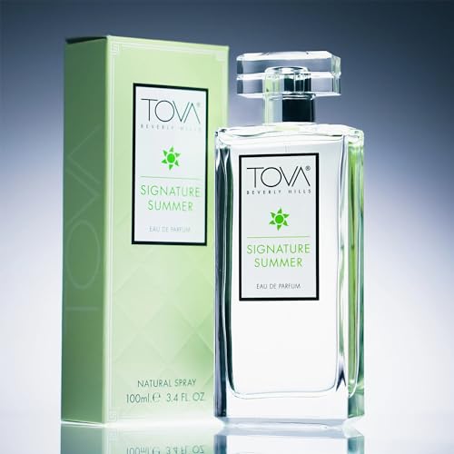 Tova Signature Eau de Parfum – Classic Bergamot Jasmine Lavender Perfume for Women – Timeless Scent – USA-Made & Cruelty-Free – 3.4 fl oz