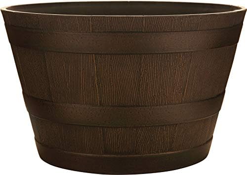 HDR WHISKEY BARREL PLANTER
