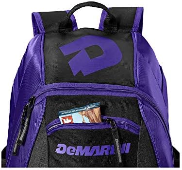DeMarini Voodoo Junior Baseball Backpack - Purple