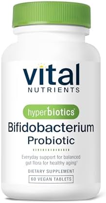 Hyperbiotics Vital Nutrients Bifidobacterium Probiotic | 7 Targeted Strains | Supports Immune and Digestive Health for Older Adults | Shelf-Stable