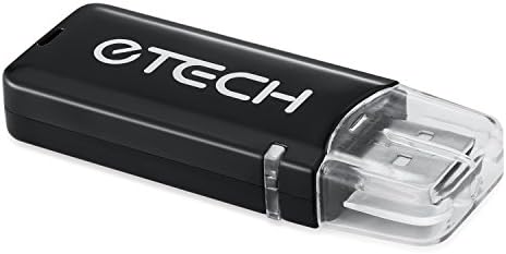 eTECH USB2.0 Black Color High Speed xD Memory Card Reader Supports Olympus and Fuji XD Picture Card 1GB 2GB