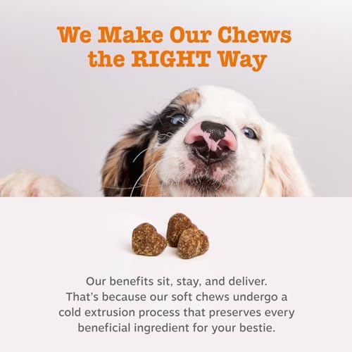 Zesty Paws Chew No Poo Bites for Dogs - Coprophagia Relief - Stool Eating Deterrent Soft Chews for Dogs - Gut