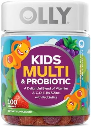 OLLY Kids Multivitamin & Probiotic Gummy, Digestive Support - 70 Count
